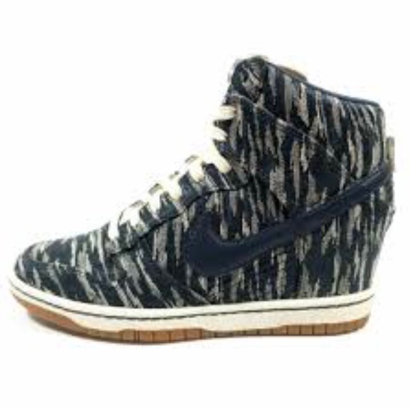 COPY - Nike Dunk sky Hi Hidden, wedge Sneakers - Picture 10 of 12